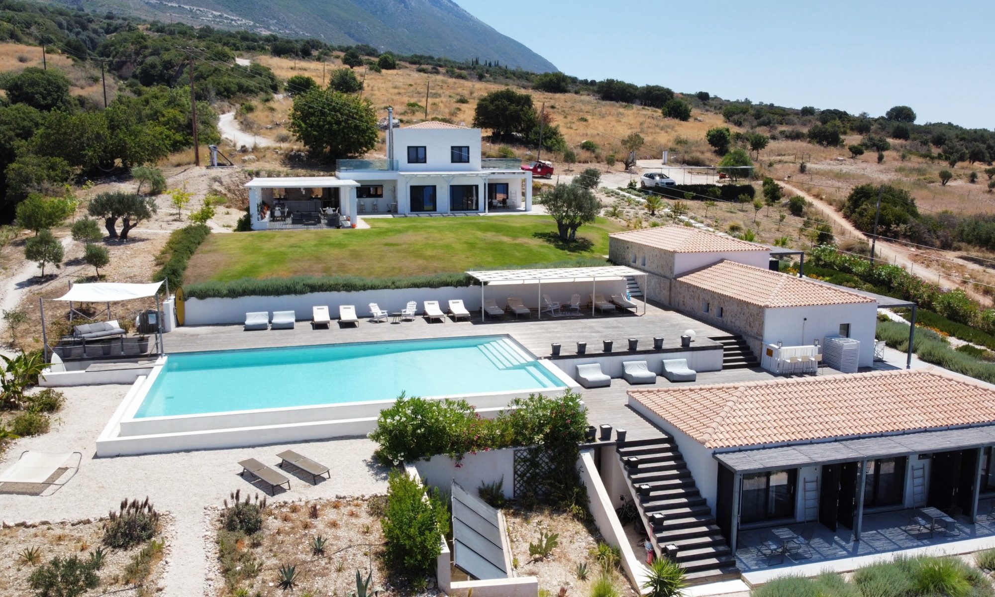 Kefi Spitia aerail view