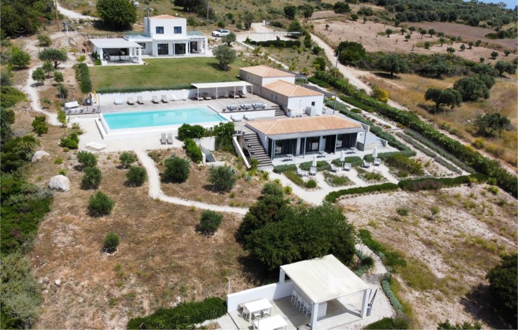 Kefi Spitia general view self catering villa Kefalonia